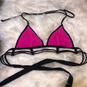 Victoria’s secret pink bikini top
